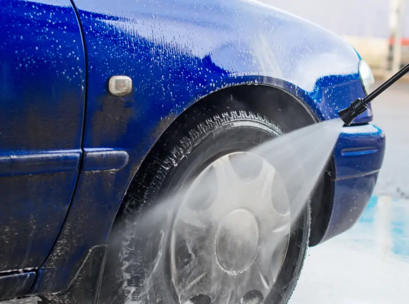 car wash rinse